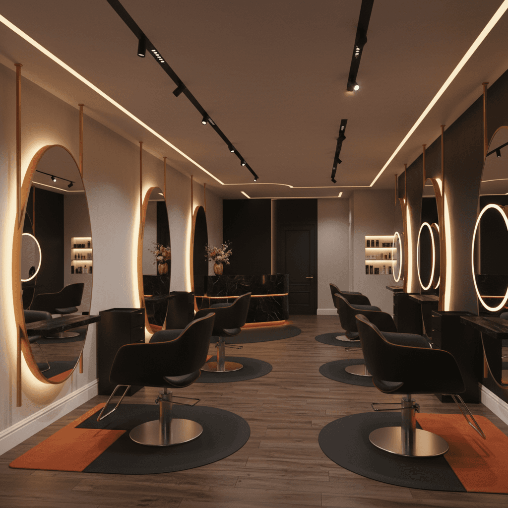 BáSiQ Salon interior — premium women's salon in Mahnar